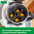 Miniatyrbillede 2 af 4: Multifunktionel 4-i-1 dampkurv, ægforme, dampkoger, ægkedeltilbehør til Thermomix 1 stk.