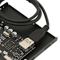 Miniatyrbillede 3 af 8: PCIE til USB 3.0 PC Frontpanel 4 Porte 5Gbps PCIE USB Adapter Understøtter Hot Swap 3,5 Tommer USB3.0 Frontpanel til Windows