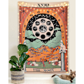 Pikkukuva 4 / 6: Tarot-seinävaate Tähti-seinävaate Keskiajan Eurooppa Arvonta Teippi