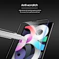 Miniatyrbilde 5 av 5: 2 stk skjermbeskytter for iPad Pro 12,9 tommer 2022/2021/2020/2018 (6. / 5. / 4. / 3. generasjon), 9H hardhet glass skjermbeskytter, Face ID mulig