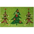 Pikkukuva 1 / 5: Jouluovimatto Xmas Flannel Lattiamatto Hyvää Joulua Kotioven Matto Liukastumaton Lattiamatto Olohuoneeseen
