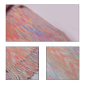 Miniatyrbild 3 av 5: Kvinnors Boho Höst och Vinter Fladdrande Överläggning Gradient Stickad Utomeuropeisk