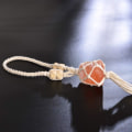Miniatyrbilde 3 av 6: Himalaya Saltsten Healing Krystaller Feng Shui Hengepynt