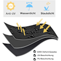 Miniatyrbild 3 av 6: Överdrag för Glidarstol för Trippelsoffa, Vattentätt Utomhusöverdrag för Gunga, Allvädersskydd med Slitstarkt Material, UV-Resistent Utemöbel