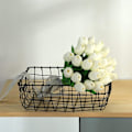 Miniatyrbild 5 av 6: Konstgjorda tulpaner för hemdekorationer, Elegant Symbolik Polyuretan Material Real Touch Latex Blomsterarrangemang för Bröllopsdekor och DIY-dekor,
