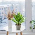 Miniatyrbillede 4 af 5: Falske blade, simulering af grønne planter, potteplanter