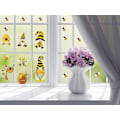 Miniatyrbillede 2 af 4: Honning Bumble Bee Vindue Klistermærker til Glas Nisse Solsikker Tusindfryd