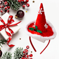 Miniatyrbilde 5 av 5: Julepynt, pannebånd for barn og voksne,