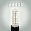 Miniatyrbild 3 av 5: Kompakt E14 Sockel LED-lampa, Energibesparande 75W Motsvarande Dagsljus Vit Kall Vit 6000K LED-lampa för Långvarig Belysning i Hem, Kontor,