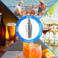 Miniatyrbilde 5 av 5: Cocktail Shaker, Vinrister Bar Shaker med innebygd filter