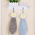 Miniatyrbild 5 av 6: Mikrofiber Handdukar, Plyschbollsdesign Söta Djur Dekorativa Handdukar Absorberande Mikrofiber För Kontor Kök Sovrum Badrum Vardagsrum (4 st)