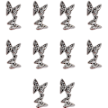 Miniatyrbillede 1 af 5: 10 stk 3D Krystal Rhinestone Stene til Neglekunst, Dekoration til Kvinder Piger Damer