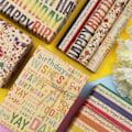 Miniatyrbild 8 av 8: Ko-hud födelsedagspresent Inslagning Retro presentförpackning Inslagning papper