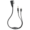 Miniatyrbillede 4 af 5: 3.5mm AUX Interface Adapter med Fit-Line til Audi VW MDI AMI MMI iPad iPhone 5 6S