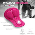 Miniatyrbillede 5 af 8: Dame Cykelshorts 3D Polstret MTB Cykel Underbukser