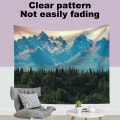 Miniatyrbild 4 av 5: Naturlig landskapstapet landskap vägg heminredning, sovrum