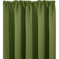 Miniatyrbild 4 av 5: Energibesparande fönstergardiner, äppelgröna termiskt isolerade draperier för vardagsrum, justerbar längd för optimal täckning (set om 2, 138 x 140 cm)