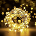 Miniatyrbild 1 av 5: Ljusslinga, LED-ljusslinga 20M 200 LED IP65 Vattentät, Ljusslingor Micro LED Dekoration för Sovrum Jul Bröllop Fest Födelsedag