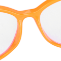 Miniatyrbillede 4 af 5: Modebørn Baby Bløde Komfortable Anti-Blåt Lys Silikonramme Briller (Orange)