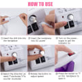 Miniatyrbild 8 av 8: Elektrisk nagelfil, nagelborrmaskin, nagelfil borr set kit