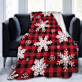 Miniatyrbillede 1 af 4: Juleplaid Julepynt Sort Rød Buffalo Plaid