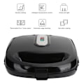 Miniatyrbilde 5 av 8: 750W 6‑i‑1 Frokostmaskin Elektrisk Vaffel Doughnut Sandwich Panini Madeleines Maskin EU-kontakt 220V