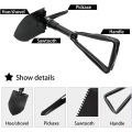 Miniatyrbilde 2 av 5: Camping Multifunksjonell Folding Spade, Avtakbar Bærbar