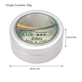 Miniatyrbillede 6 af 8: 4 stk Loddetip-opfrisker Rensningspaste Effektiv Rengøring Deoxidering Loddejern Tip Tin Paste 28g