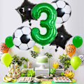 Miniatyrbillede 5 af 5: Gigant, Ballon Nummer, Balloner Til Fødselsdage, Fodbold