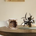 Miniatyrbillede 2 af 5: 3D Bogreol Kops, Biblioteks Bogreol Kops, Kreativ Rumdesign Multifunktionelle Kopper Sjove Nyhed Unikke Keramiske Kaffe Kopper