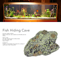 Miniatyrbilde 2 av 5: Fisk Skjuleskuler i Harpiks, Fadebest, Levende, Komfortabel Akvarium Dekorasjon for Reptiler GS0927