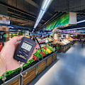 Pikkukuva 2 / 5: Kannettavat taskuvaaka 40 kg Mini elektroninen digitaalinen vaaka Ripustuskoukku Tasku Matkatavaroiden painovaaka