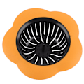 Miniatyrbillede 1 af 5: Orange Blomstformet Plastik Håndvask Si Strainer Aftapning Stop Køkken Badeværelse Tilbehør