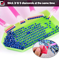 Miniatyrbild 4 av 4: 77 st 5D diamantmålningssatser verktygssats DIY broderihantverk kors