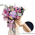 Miniatyrbild 4 av 5: 20 ark dubbelsidigt gyllene blomsteromslagspapper 58X58cm Vatten