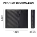 Miniatyrbild 2 av 7: PU-läder Bifold Plånbok för Män - RFID Slim Bi Fold Plånböcker