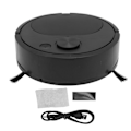 Miniatyrbillede 2 af 8: Robotstøvsuger Multifunktionel USB Opladning Mini Smart Fejende Robot til Trægulv Fliser Tæppe Sort