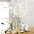 Miniatyrbillede 7 af 7: 3 stk. Kunstige Hvide Kirsebærblomster 115CM Sakura Bouquet
