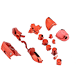 Miniatyrbillede 3 af 8: Fulde Knapper Sæt til Xbox One/Elite Controller (3,5 mm Port) wi