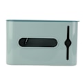 Miniatyrbillede 1 af 5: Indkøbspose Dispenser med Synligt Vindue Design Stor Kapacitet Støvsikkert Låg Plastikpose Organizer til Køkken Soveværelse Grøn