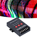 Miniatyrbillede 1 af 8: RGB LED Controller PWM Digital til Farverigt Strip Light Projekt med Fjernbetjening 5V‑12V‑24V