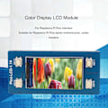 Miniatyrbilde 7 av 8: Fargeskjerm LCD-modul SPI 240 X 135 oppløsning for Raspberry Pi Pico 2.6 ~ 5.5V 1.14in