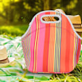 Miniatyrbild 3 av 7: Bärbar Termisk Isolerad Lunchväska för Utomhusbruk Picknickväska Matpåse Handväska 1#