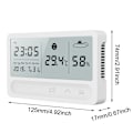 Miniatyrbild 6 av 7: Hygrometer Termometer Inomhus, Uppladdningsbar Digital Thermo Hygro
