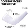 Pikkukuva 4 / 5: Auringon UV-suojaavat viilentävät hihat - Kompressiohihat käsivarteen