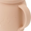 Pikkukuva 3 / 5: 230 ml:n Vauvan Kupit Silikoninen Harjoittelu Kupit Oljella Kansi Ei Liukuvat Kahvat Vuotamaton Harjoittelu Kuppi Vauvalle Taaperolle Imeväiselle Pölyinen Vaaleanpunainen