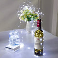 Miniatyrbild 4 av 5: LED-slinga för inomhusbruk, vattentät silvertrådsslinga för fester, bröllop och mer