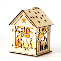 Miniatyrbillede 1 af 5: 1 stk træ dekorativ vægophæng julepynt træ