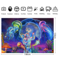 Miniatyrbild 2 av 5: Tapet UV-reaktion Växtmanet Tapet Neon Galaxy Space