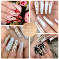 Miniatyrbild 5 av 5: Nagelkonst Rhinestones Nagelkristaller, Multi Shapes Flatback Nageldiamant Ädelstenar